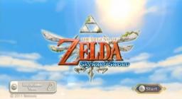 The Legend of Zelda: Skyward Sword Title Screen